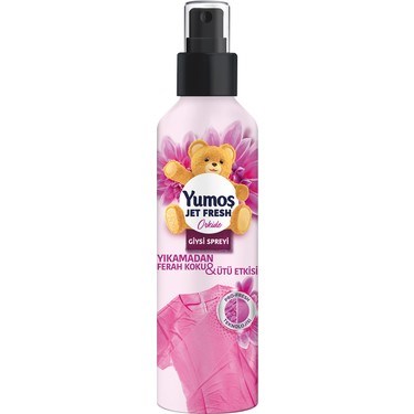 Yıkamadan Ferah Koku ve Ütü Etkisi Olan Giysi Spreyi 200 ml