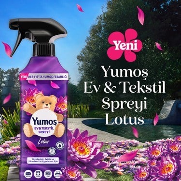 Yıkanması Zor Eşyalar için Lotus Sprey 450 ml