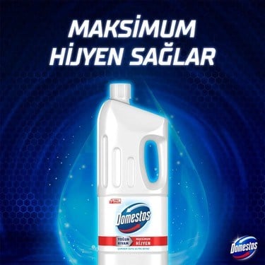 Yoğun Kıvamlı Çamaşır Suyu ile Ultra Beyaz Temizlik 1850 ml