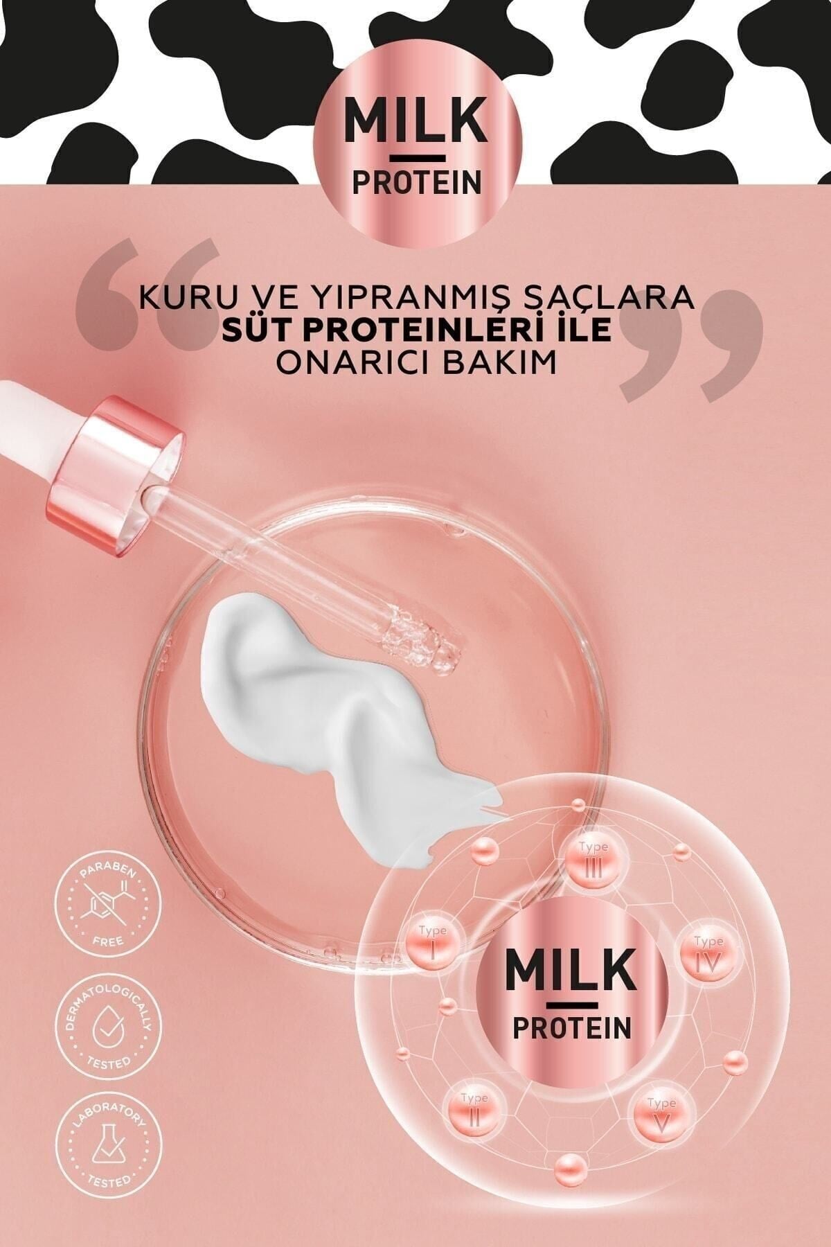 Yoğun Nemlendirme Milk Protein Şampuan 500 Ml
