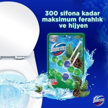 Yoğun Parfümlü Çam Ormanı ile WC Blok Ürünü