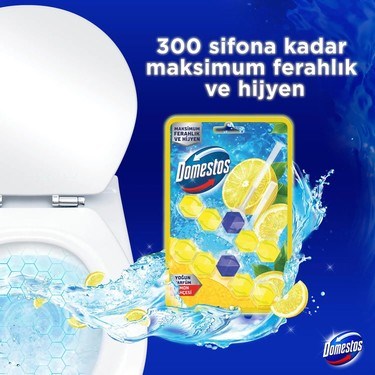 Yoğun Parfümlü Limon Bahçesi ile WC Blok Ürünü