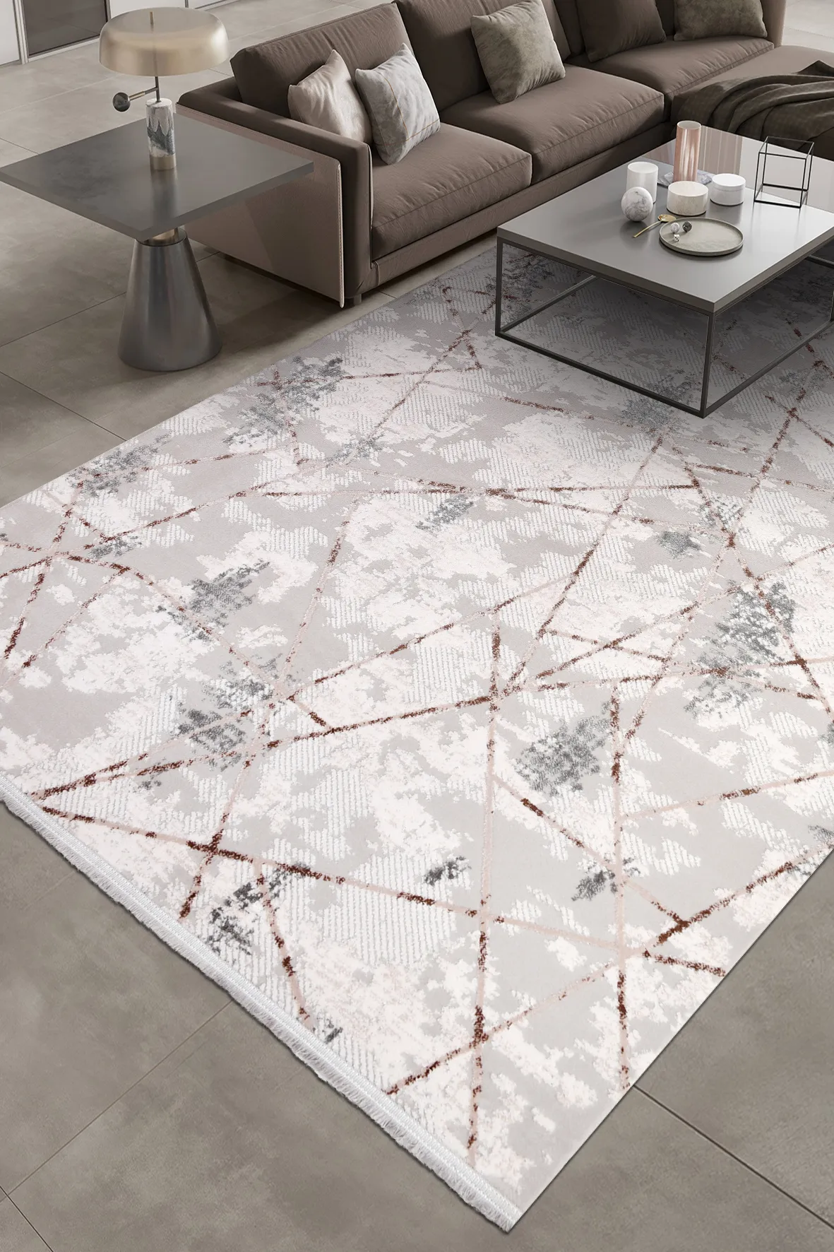 YoudayHomeCollection FİLORA Model Oturma Odası Halısı