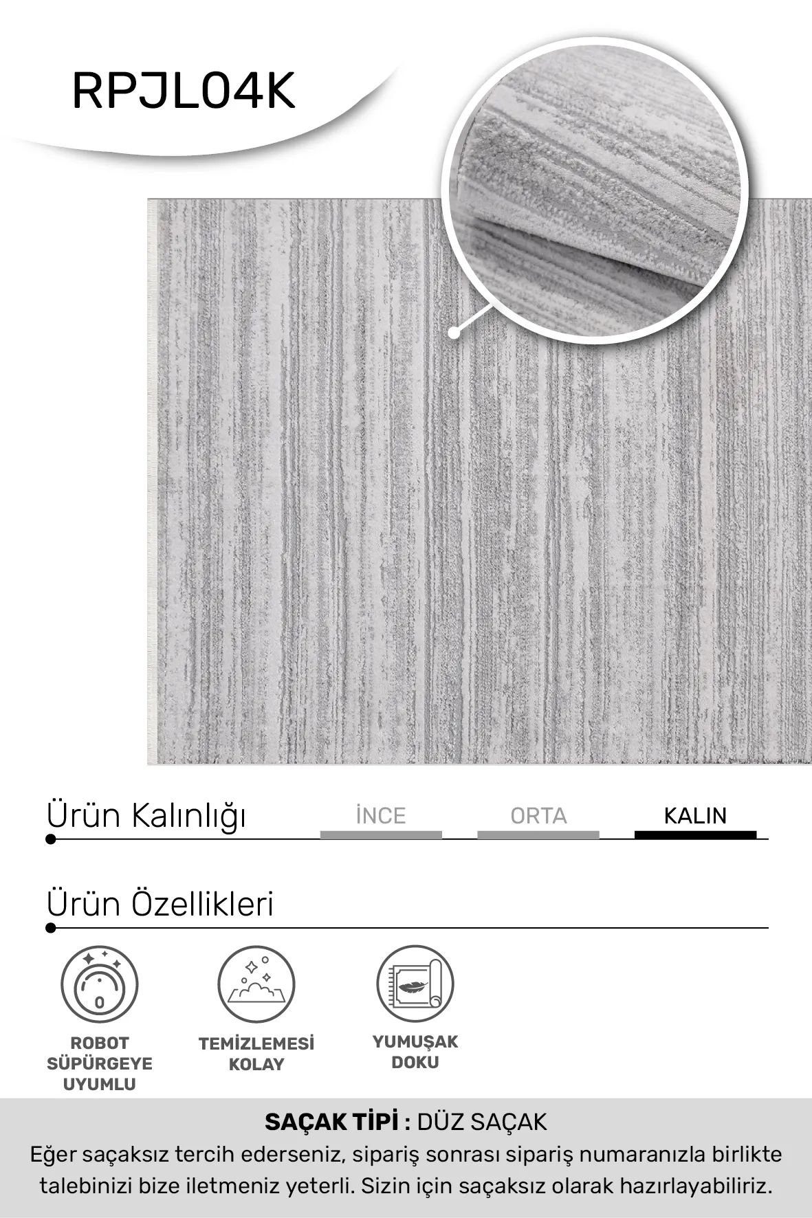 YoudayHomeCollection JALURA Model Oturma Odası Halısı
