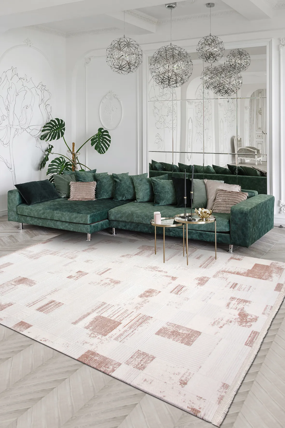 YoudayHomeCollection KİSRA Model Oturma Odası Halısı