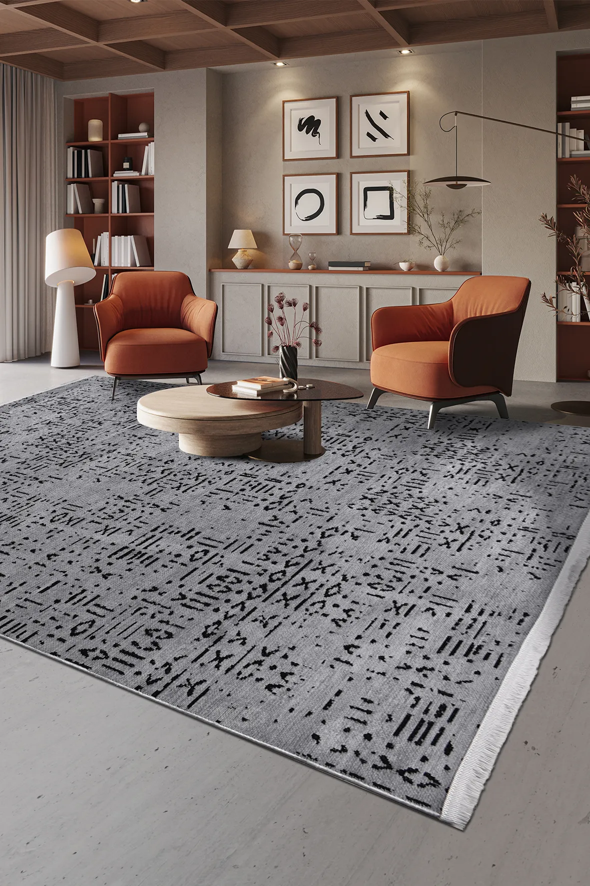 YoudayHomeCollection LUXİA Model Oturma Odası Halısı