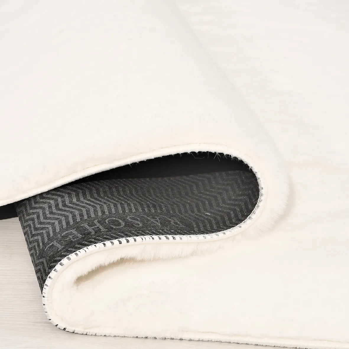 YoudayHomeCollection Tavşan Poly Peluş Halı Model Oturma Odası Halısı