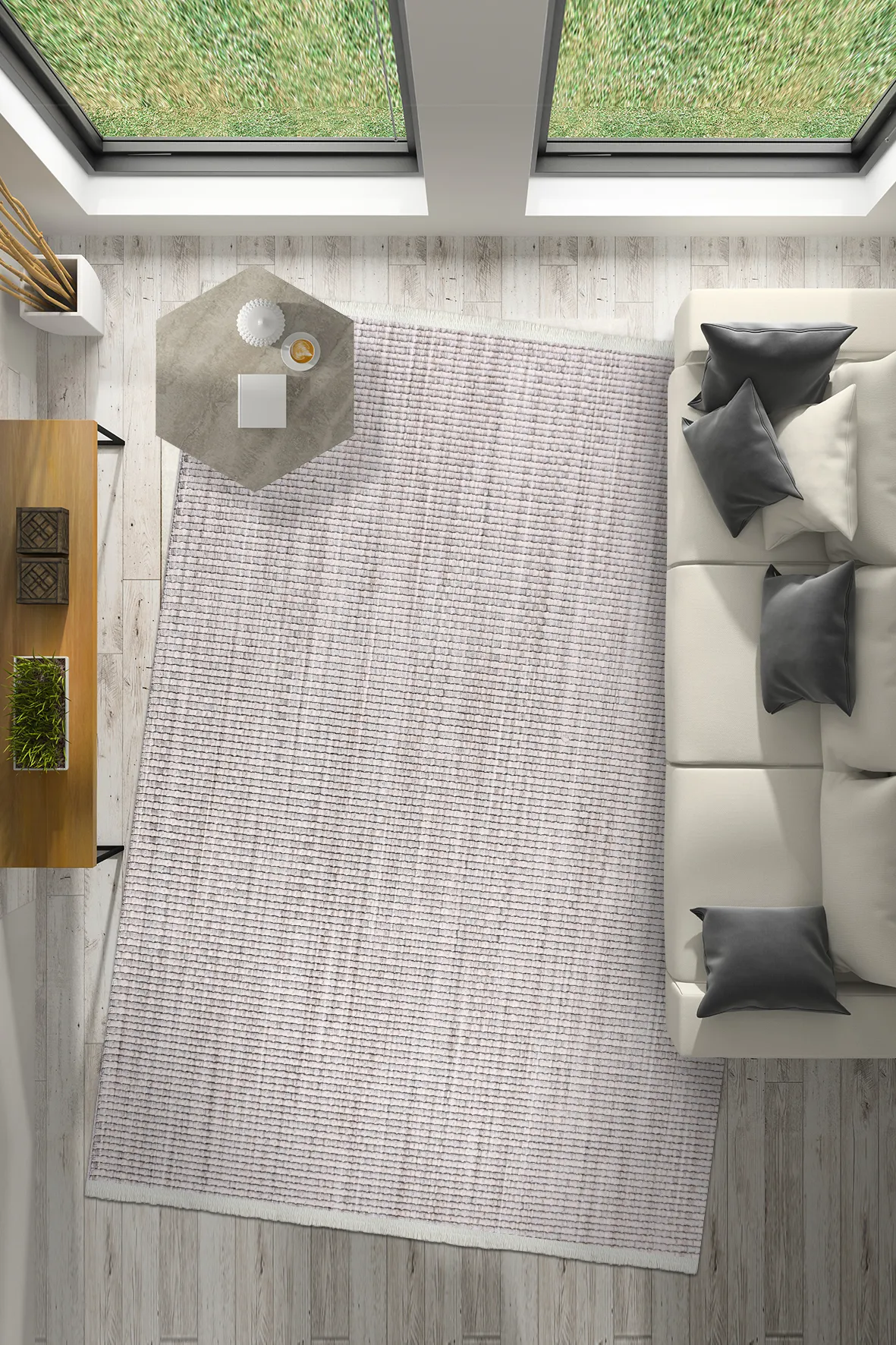 YoudayHomeCollection TUNA Model Oturma Odası Halısı
