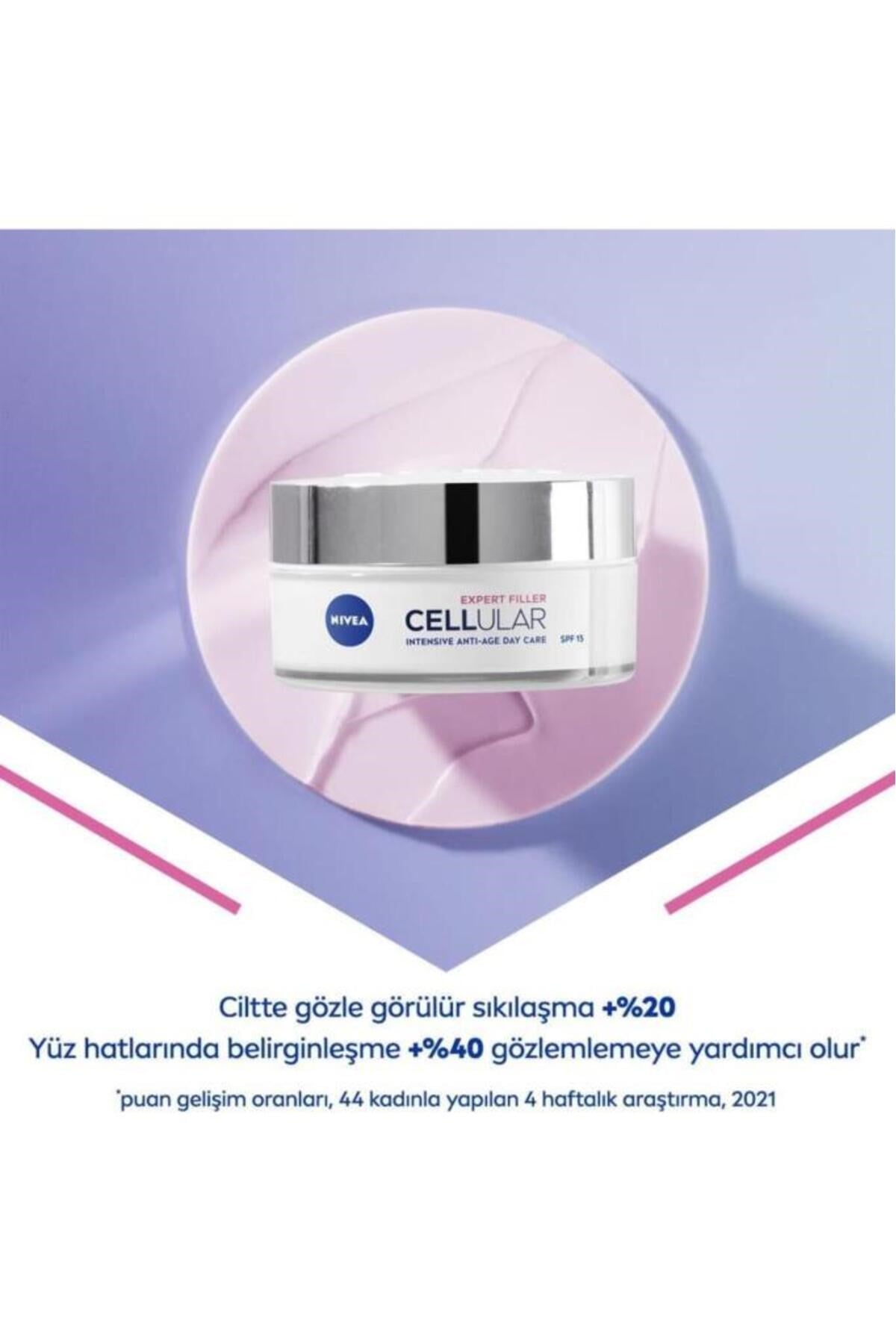 Yüz Bakim Kremi & Cellular Expert Lift SPF+30 Güneş Koruyuculu & Saf Bakuchiol & Gelişmiş Yaşlanma Karşıtı Gündüz Bakim K