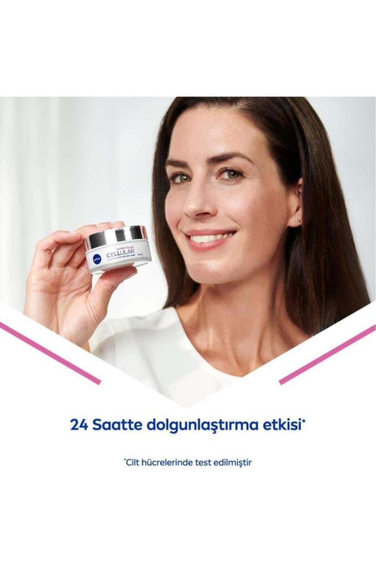 Yüz Bakim Kremi & Cellular Filler Gelişmiş Sıkılaştırıcı Yaşlanma Karşıtı Gündüz Kremi 50ML