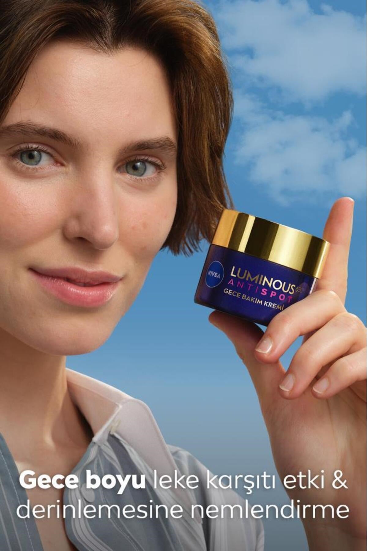 Yüz Bakim Kremi & Luminos 630 Leke Karşıtı Gece Bakim Kremi 50ML