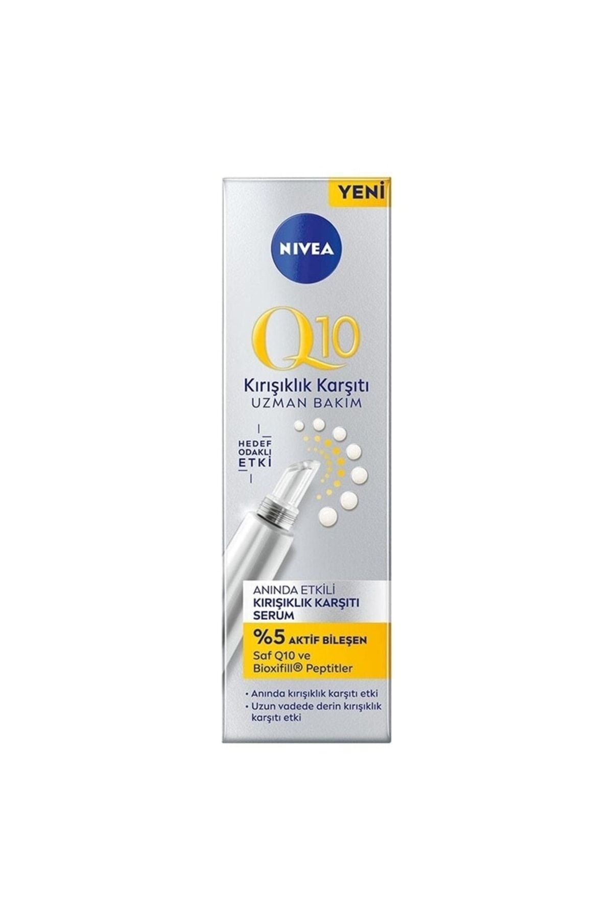 Yüz Bakim Kremi & Q10 Aninda Etkili Kırışık Karşıtı Serum 15ML