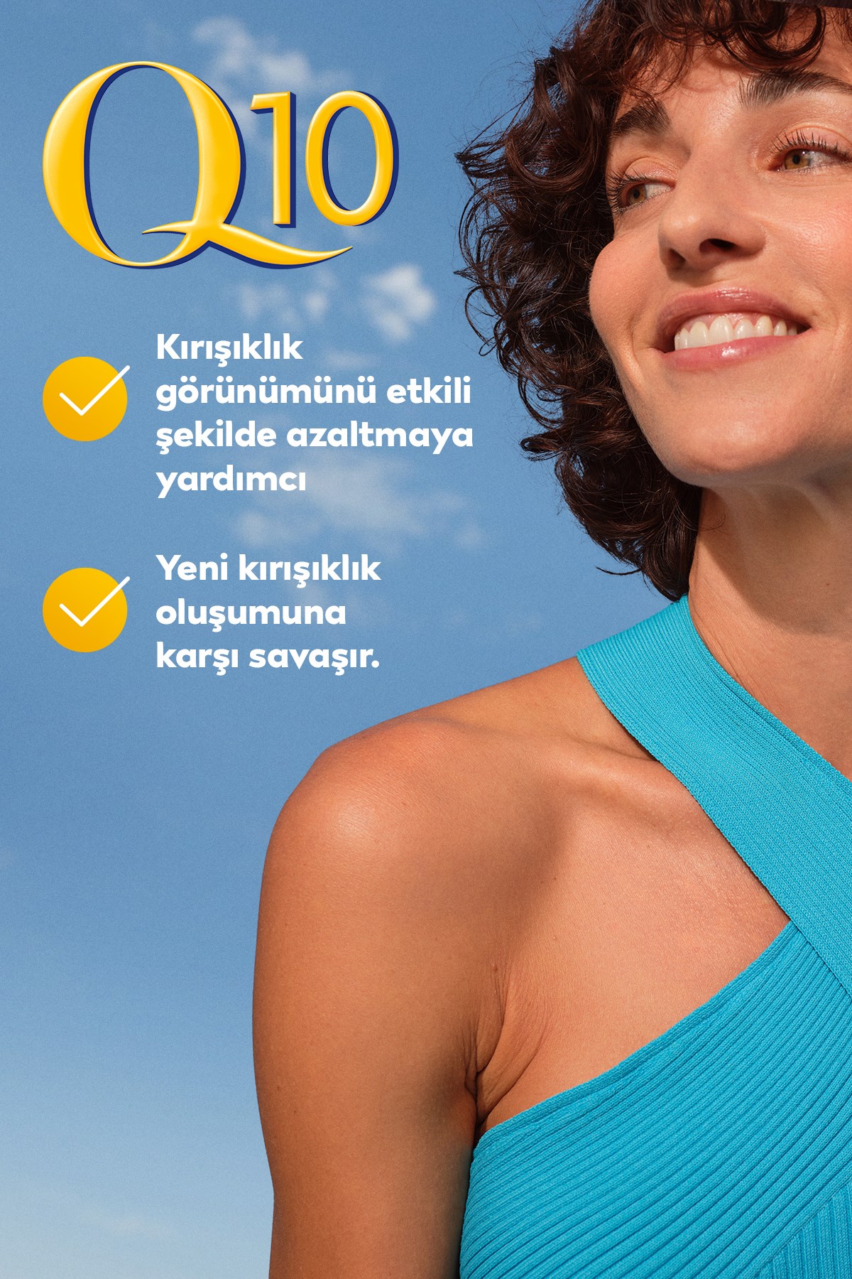 Yüz Bakim Kremi & Q10 Kırışıklık Karşıtı Ve Sıkılaştırıcı Gündüz Bakim Kremi 50ML