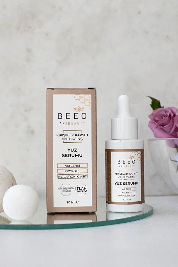 Yüz Bakim Serumu & Doğal Naturel Apibeauty Ari Zehirli Propolisli Antiagıng Serum 15ML