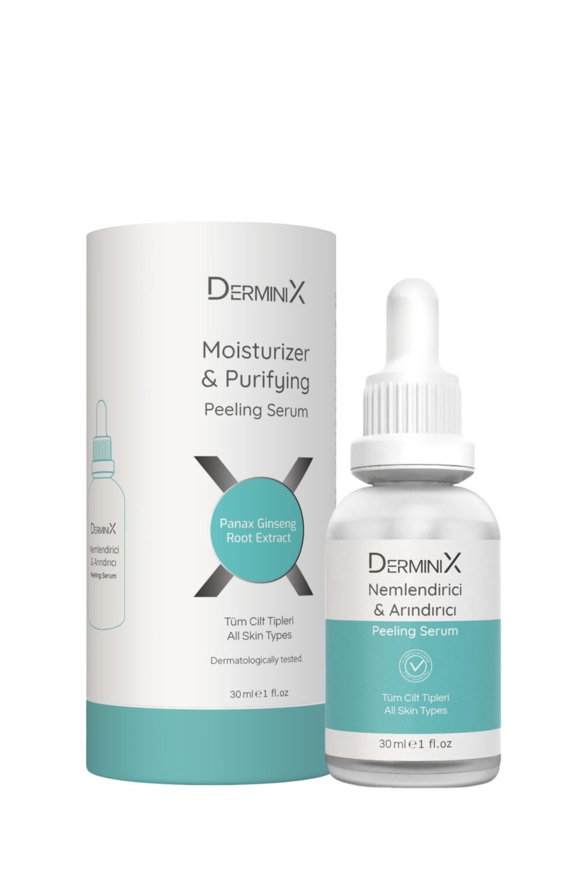 Yüz Bakim Serumu & Nemlendirici Ve Arindirici Peeling Serum 30ML