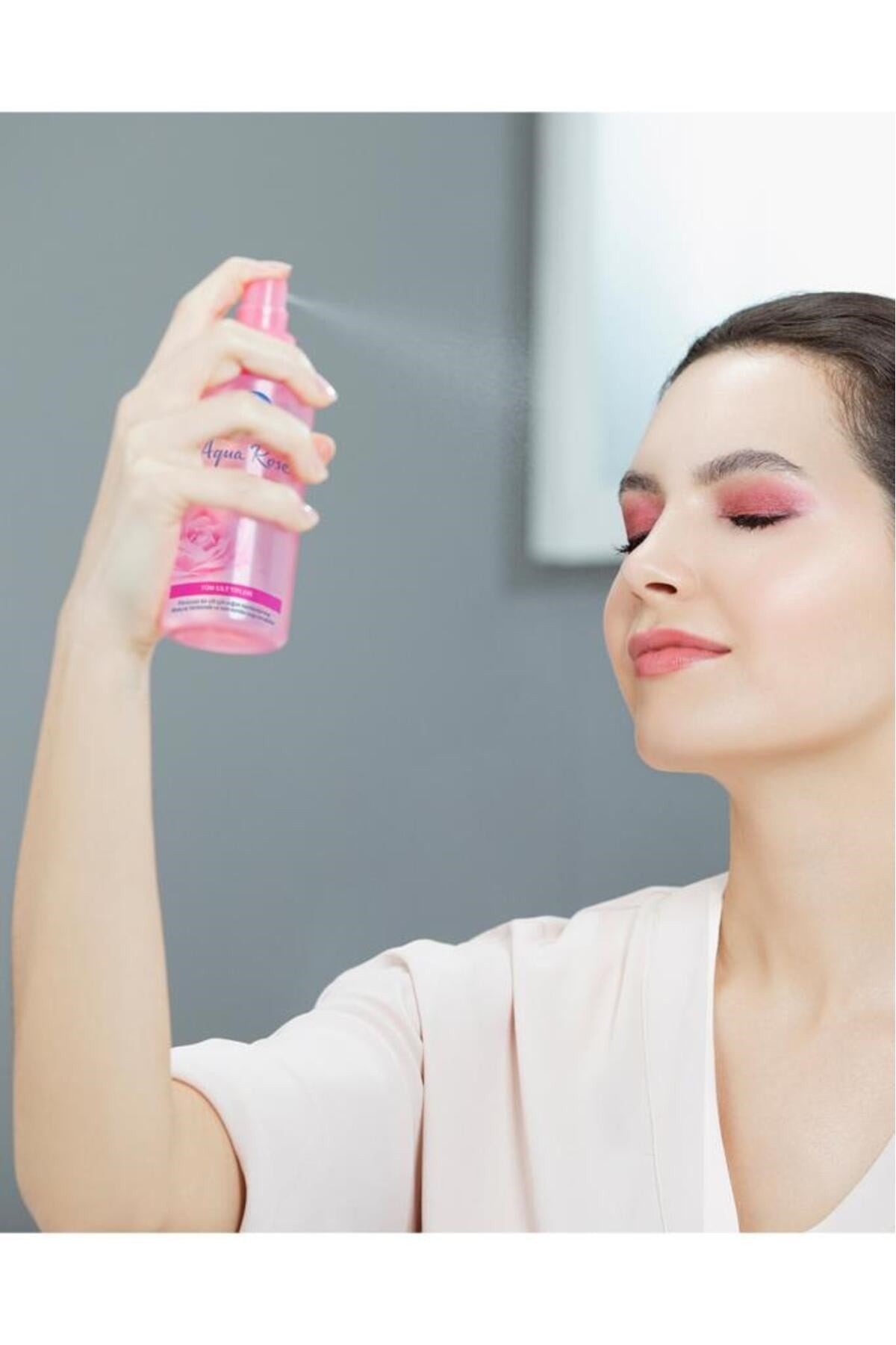 Yüz Temizleme Suyu & Nemlendiricili Gül Suyu Sprey 150ML