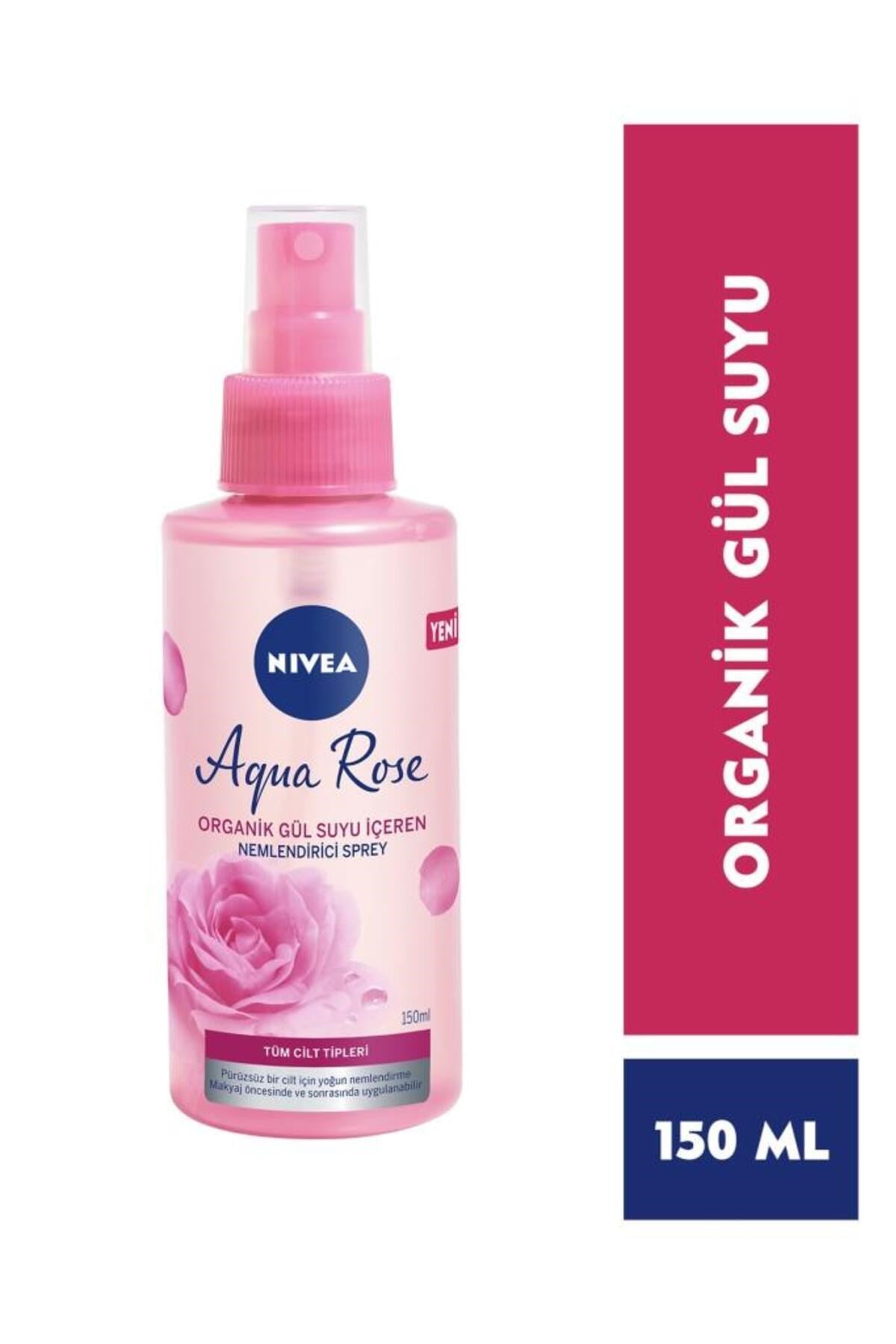 Yüz Temizleme Suyu & Nemlendiricili Gül Suyu Sprey 150ML