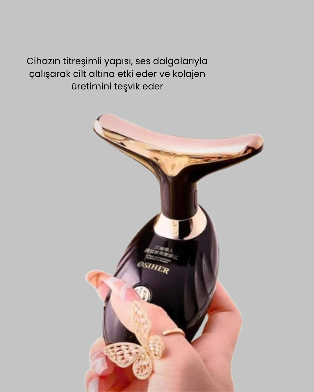 Yüz ve Boyun İçin Cilt Sıkılaştırma ve Kolajen Artırıcı Bakım Cihazı