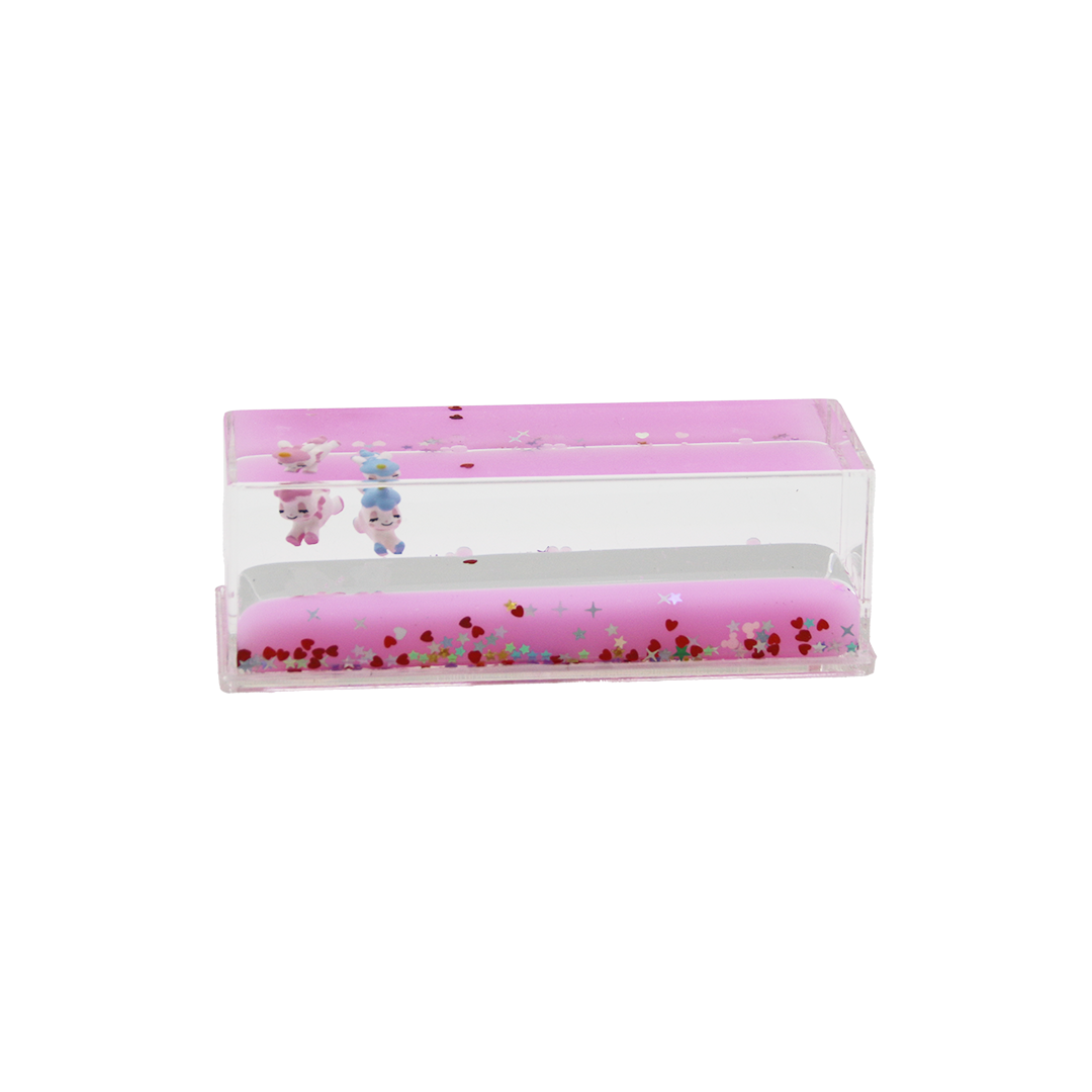Yüzen Batmayan Akvaryum Biblo (Pembe Su)