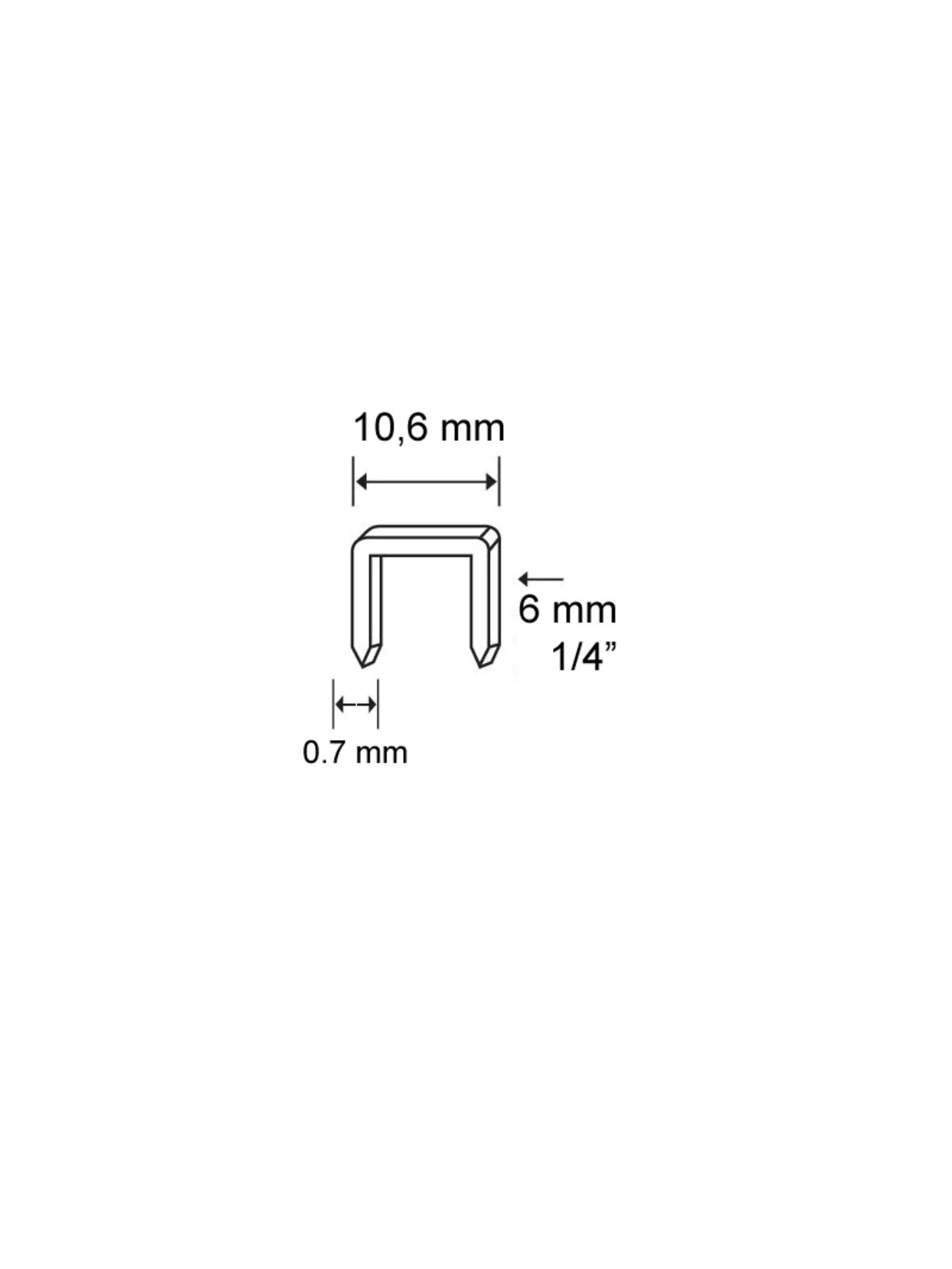 Zımba Teli 13/6 mm