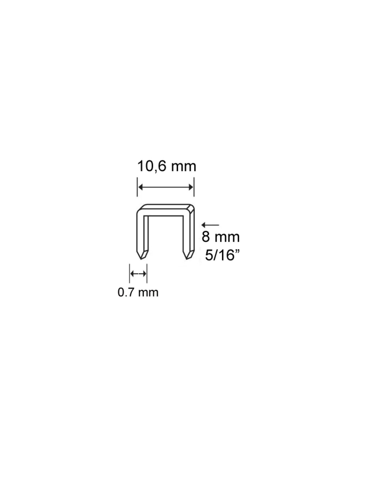 Zımba Teli 13/8 mm