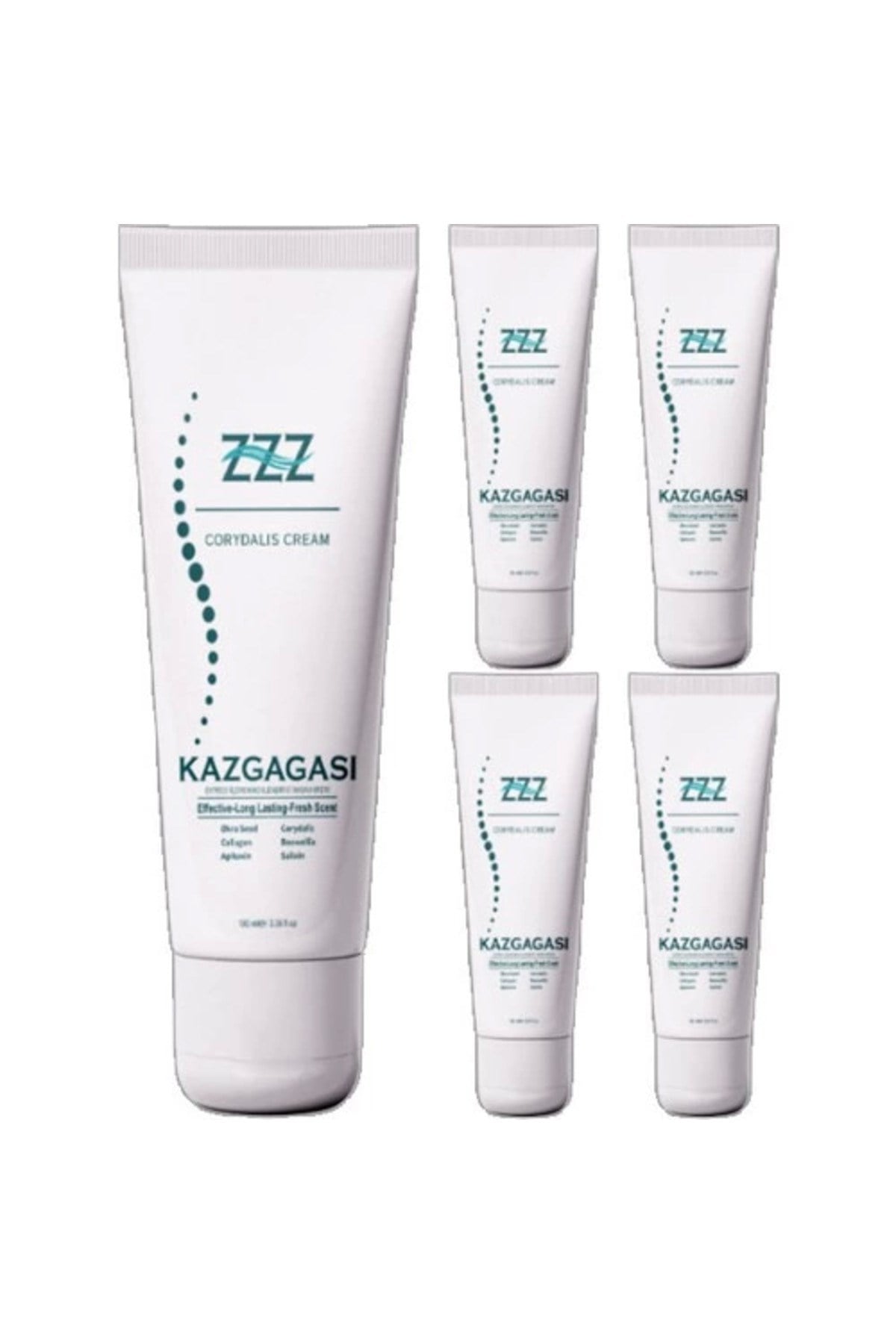 ZZZ Kaz Gagası 4 Tane Özel Karışımlı 100 ml Rahatlatıcı Masaj  Kremi