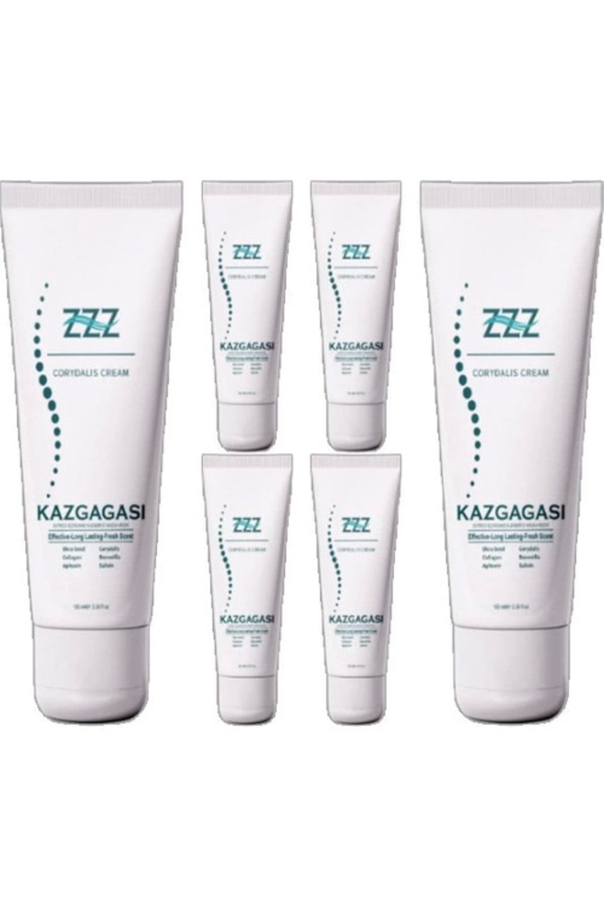 ZZZ Kaz Gagası 6 Adet Özel Karışımlı 100 ml Rahatlatıcı Masaj Kremi
