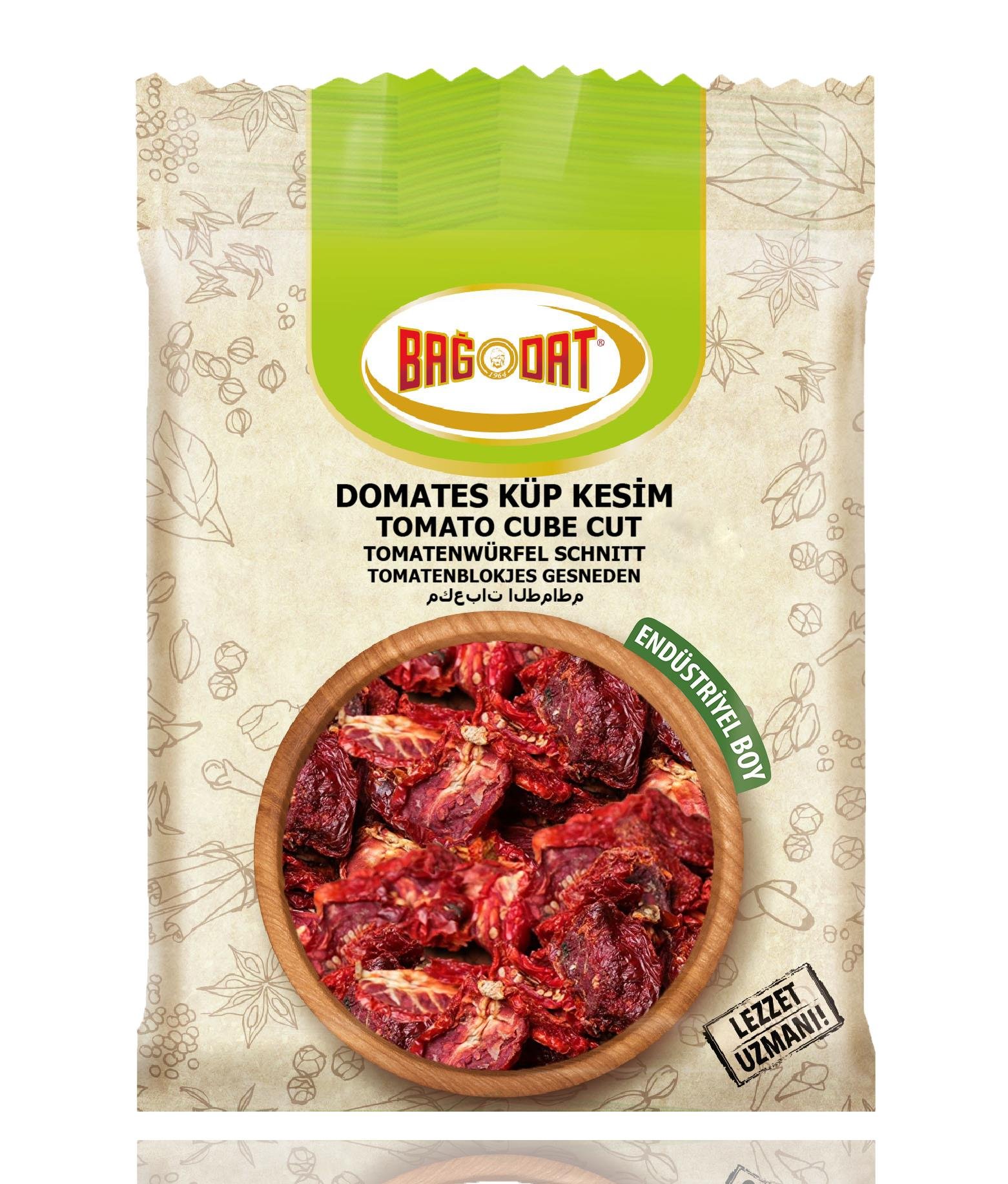 Bağdat BaharatDomates Kurusu  Küp Kesim 1 KG