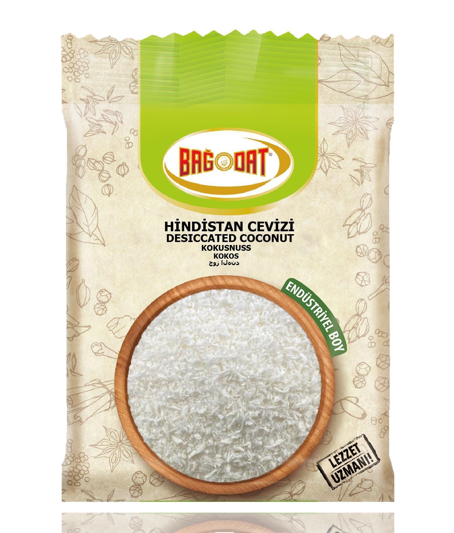 Bağdat BaharatHindistan Cevizi %65 Yağlı 1 KG