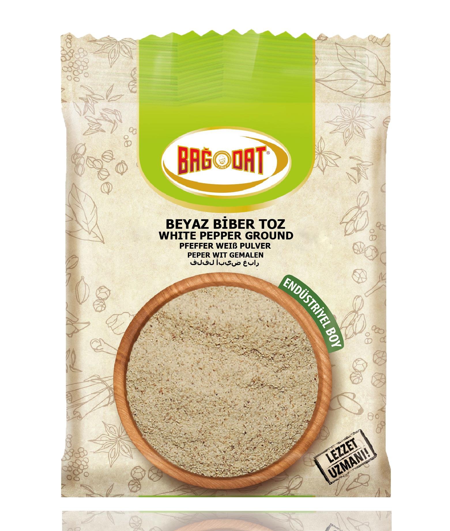 Bağdat BaharatKarabiber Beyaz Toz 1 KG