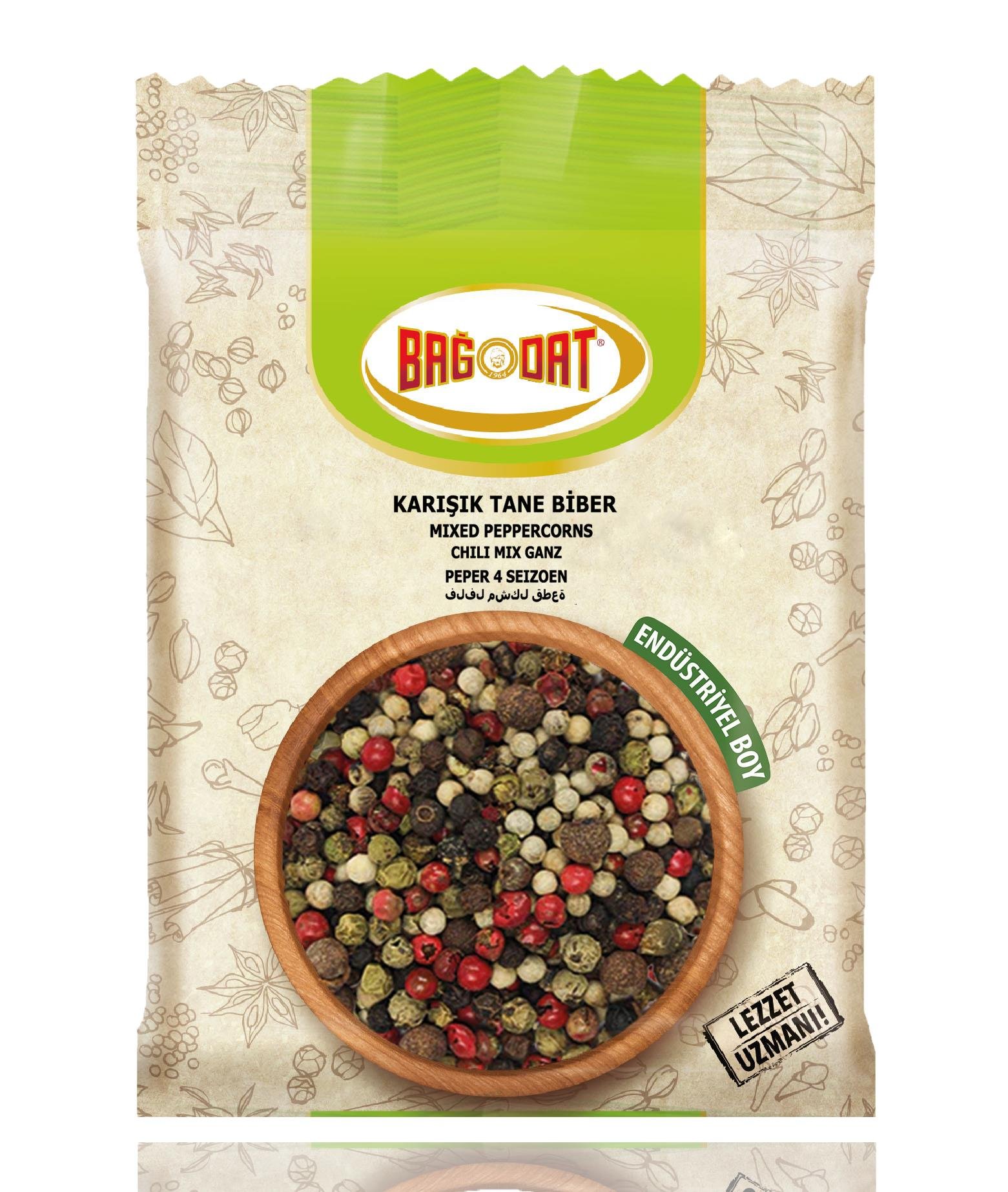 Bağdat BaharatKarışık Tane Karabiber 1 KG