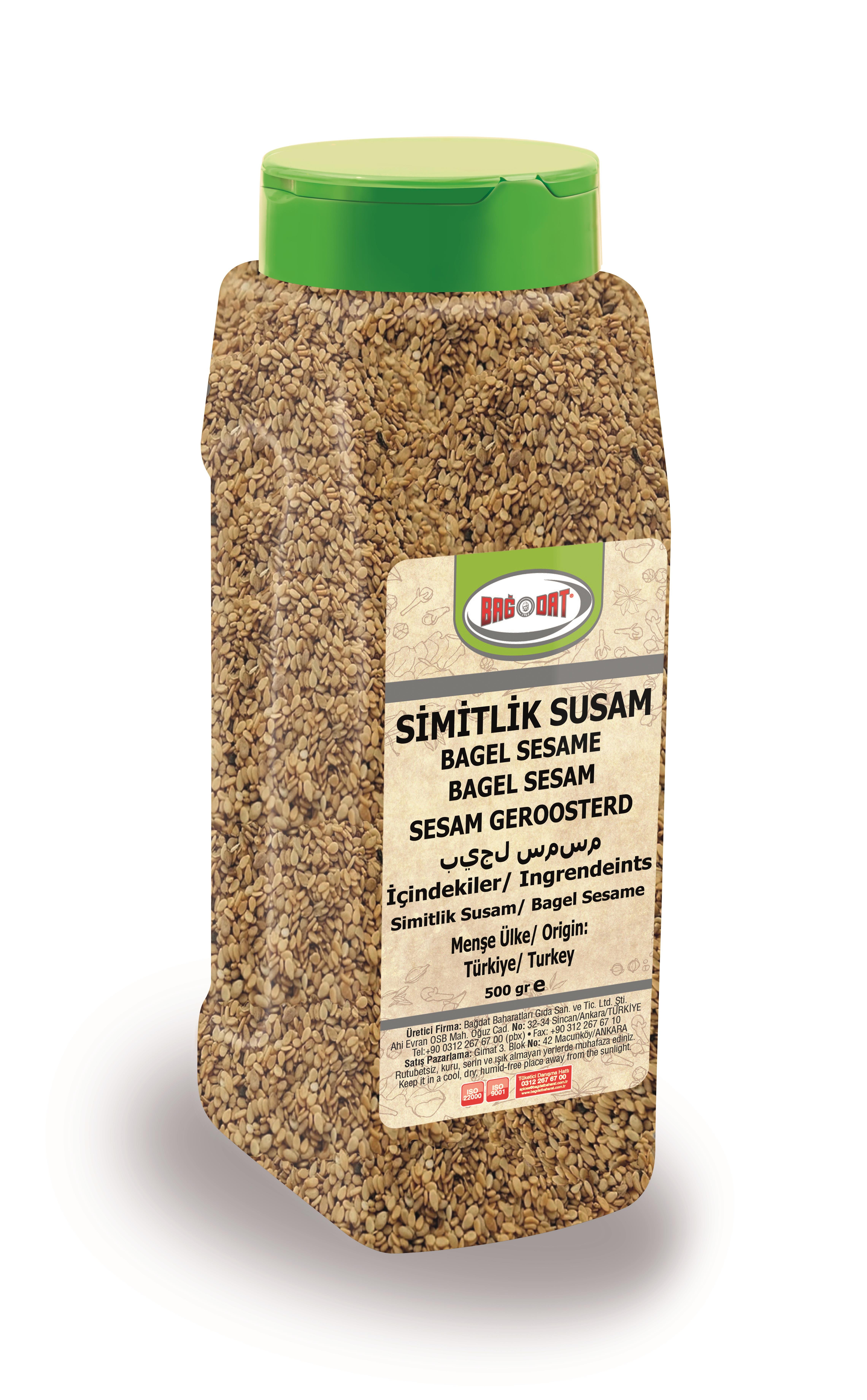 Bağdat BaharatKavrulmuş Susam(Simitlik) 500 Gr.