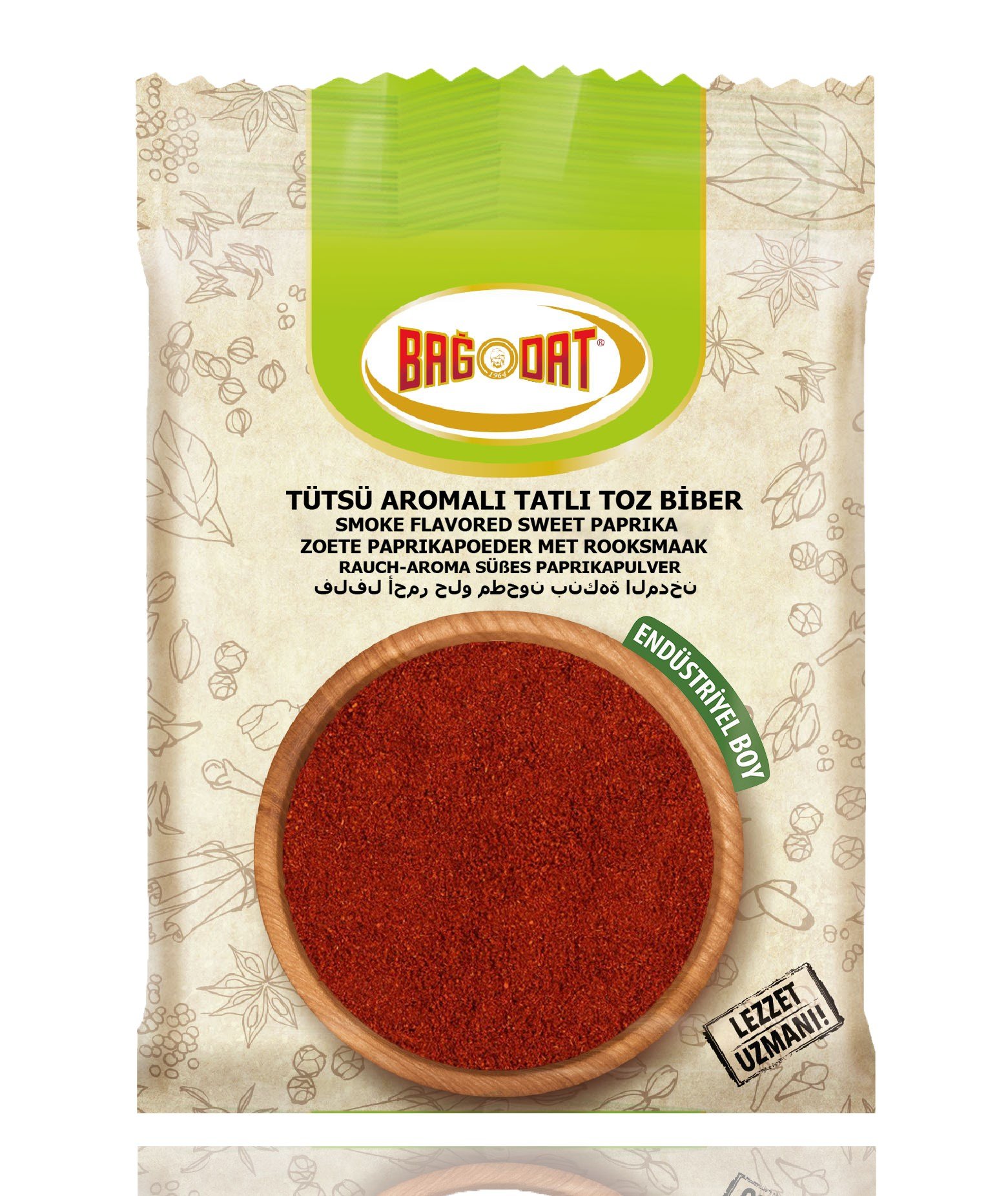 BağdatTütsü Aromalı Tatlı Toz Biber 500 Gr.