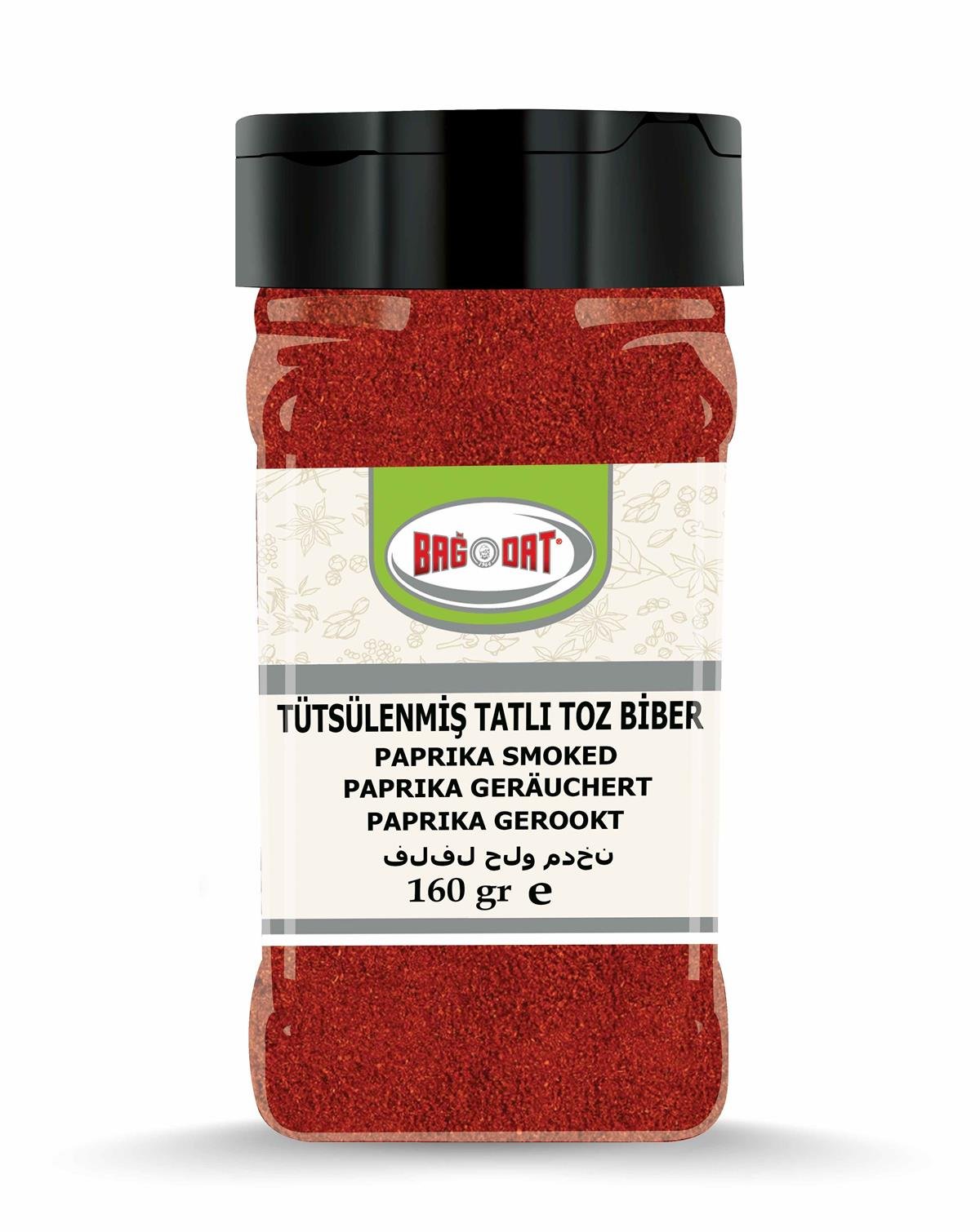 Tütsülenmiş Tatlı Kırmızı Toz Biber 160 Gr.