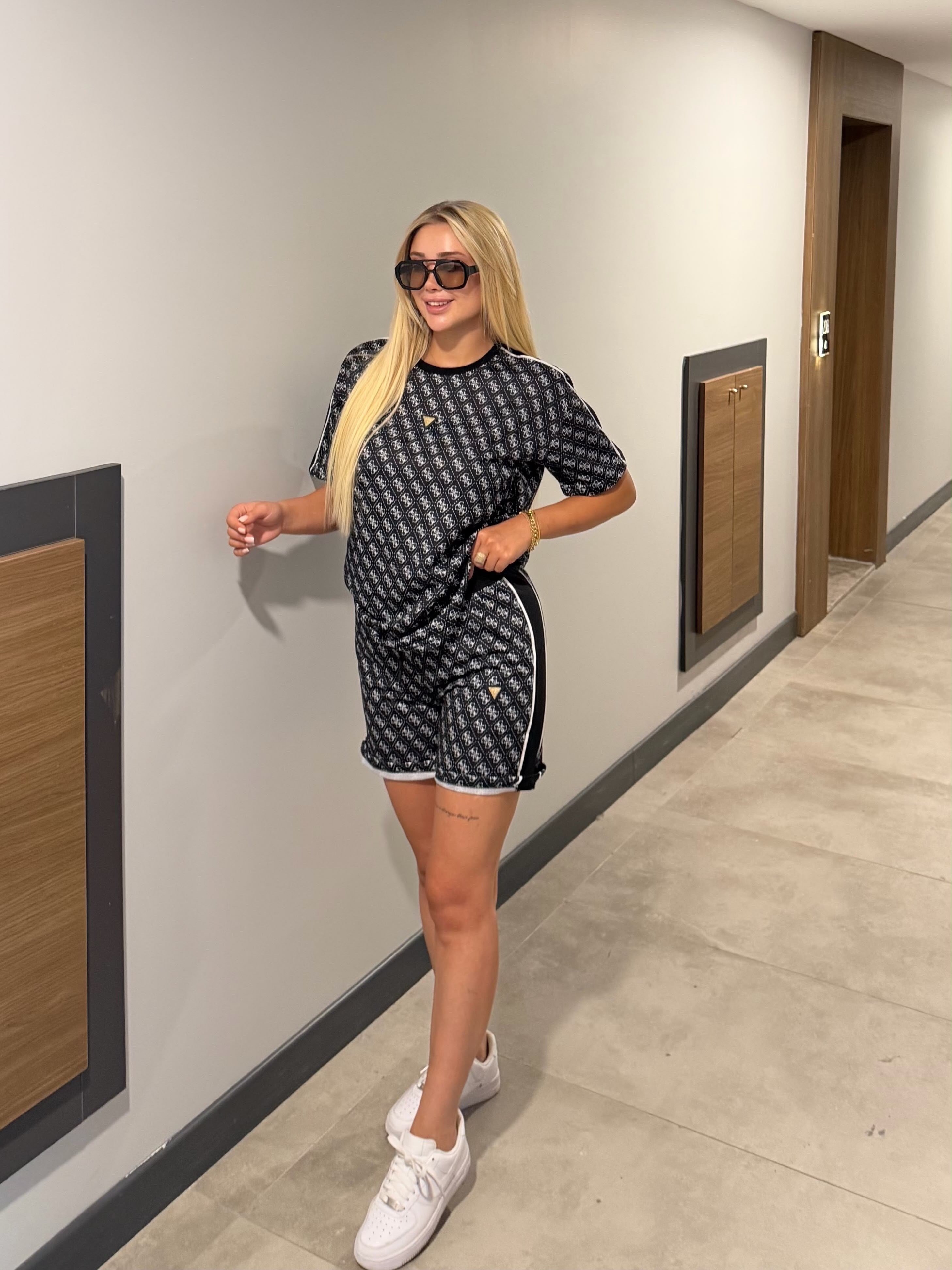 LALA ŞORT TAKIM SİYAH