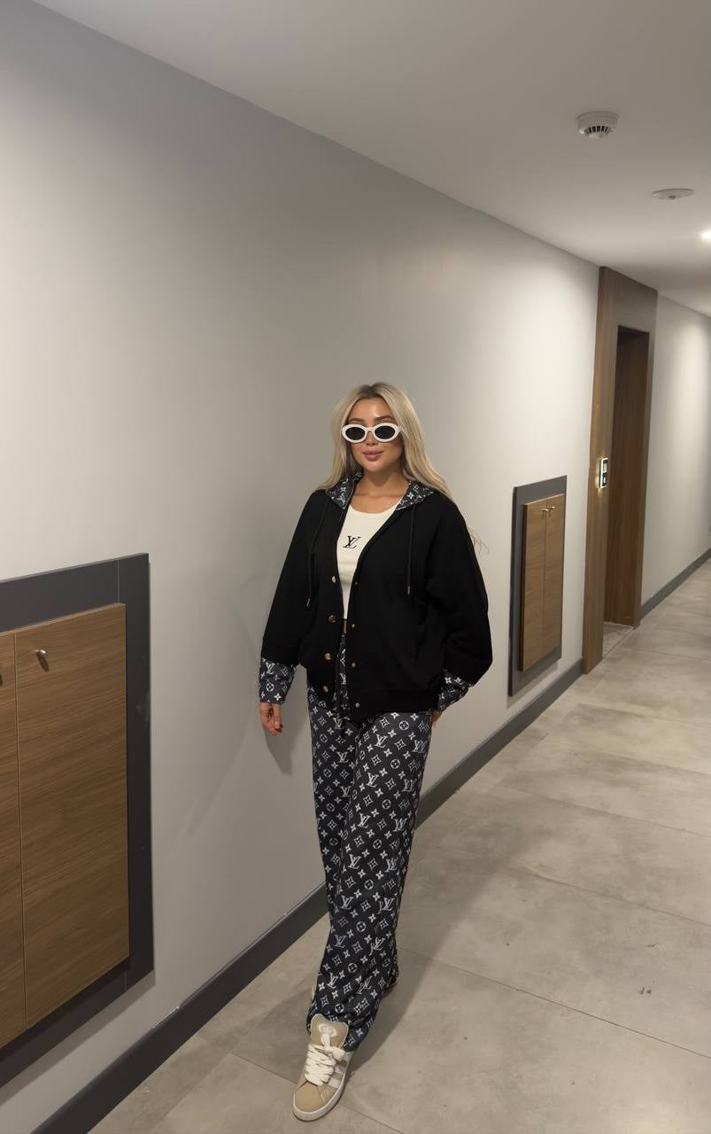 LONDRA 3 LÜ TAKIM SİYAH