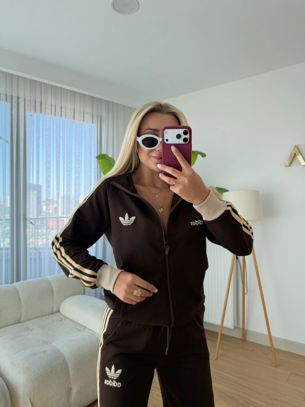 MERKA 2 Lİ TAKIM KAHVERENGİ 