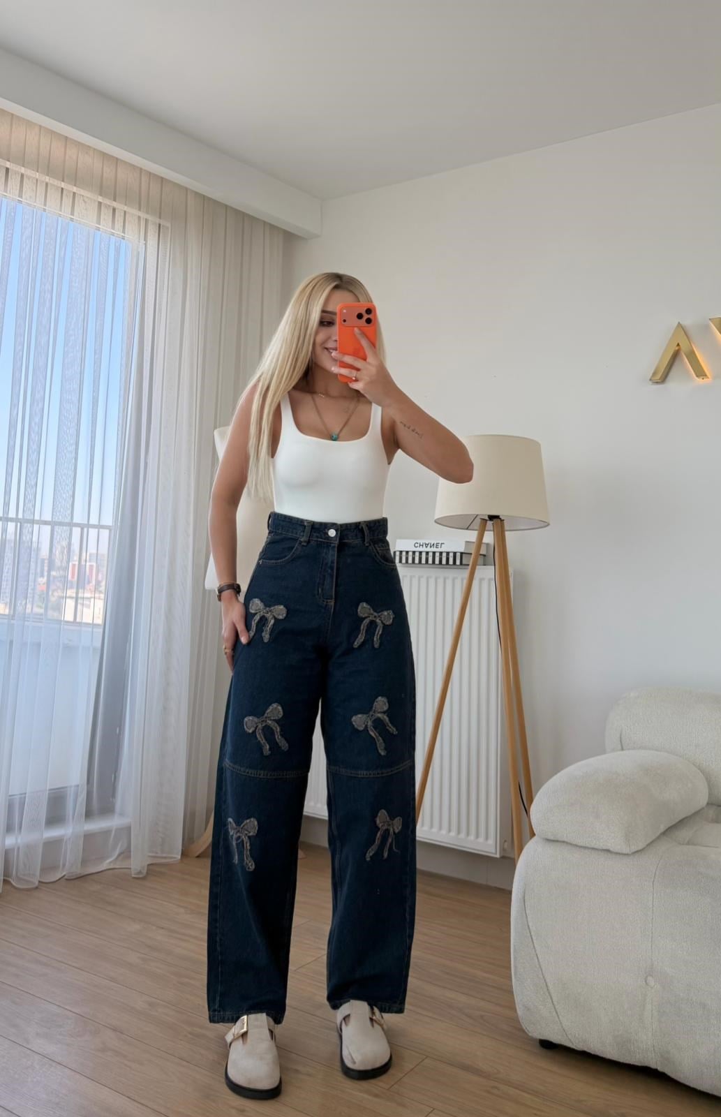 MK FİYONKLU JEAN LACİ