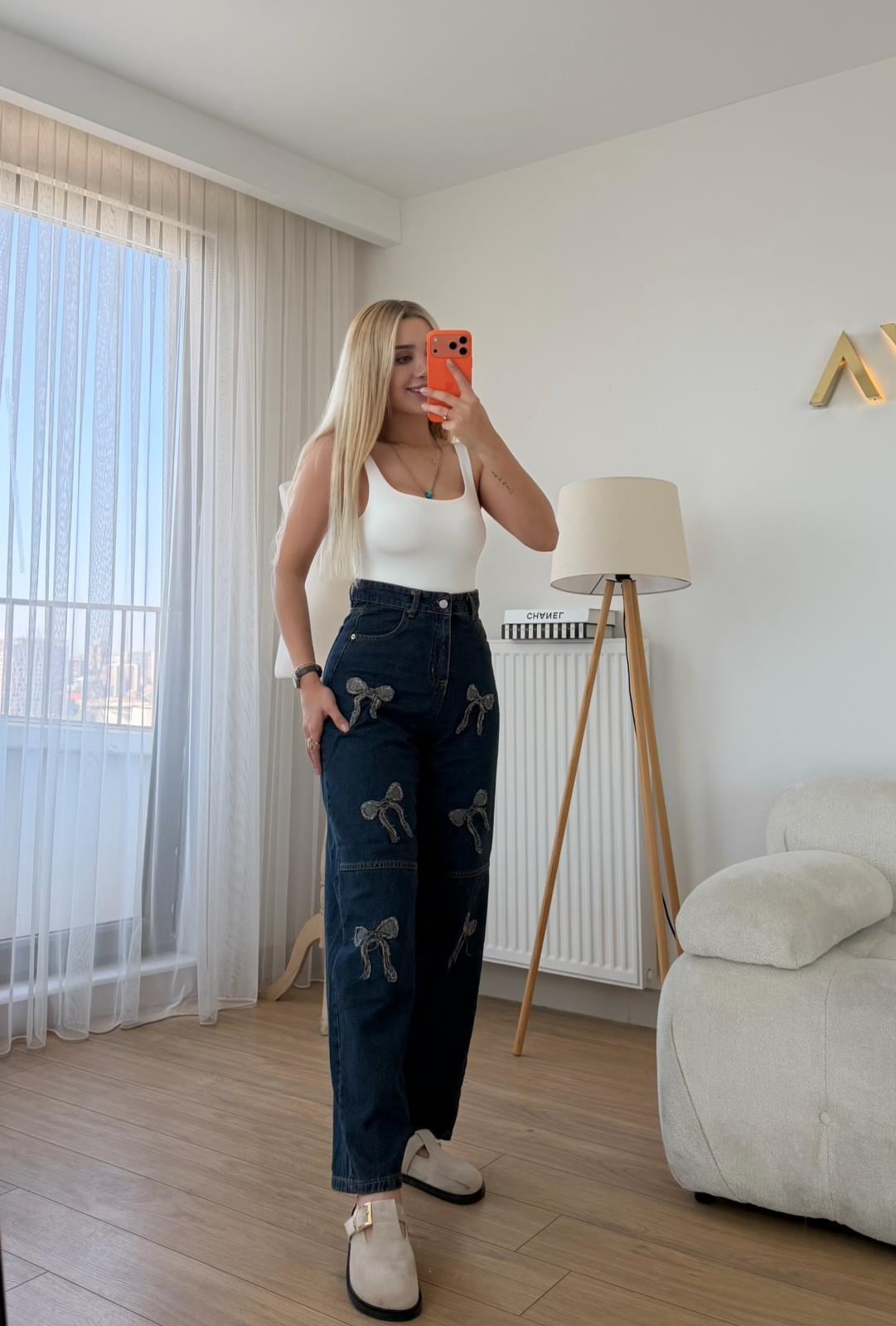 MK FİYONKLU JEAN LACİ