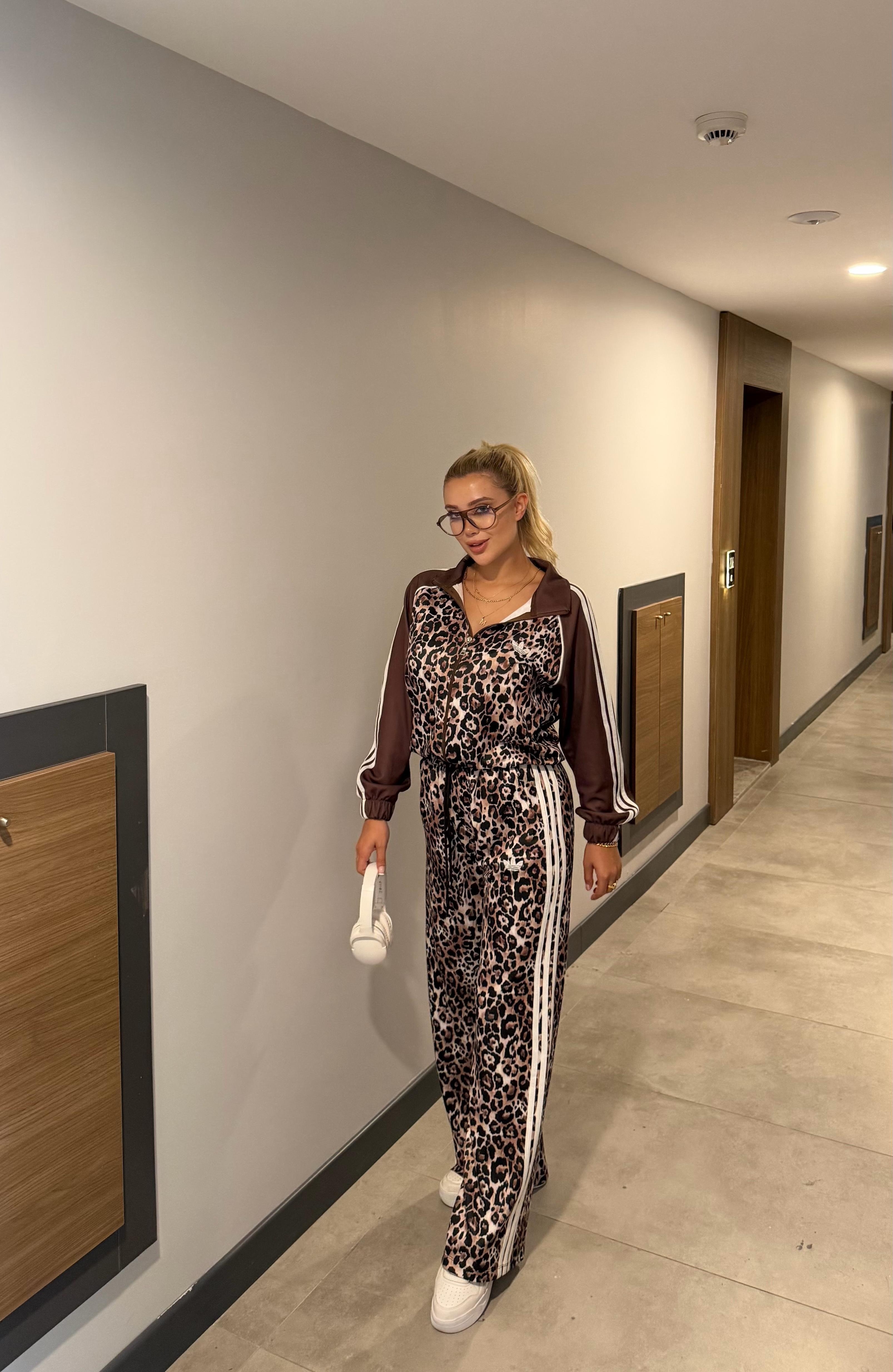 MODAL LEOPAR TAKIM KAHVERENGİ 