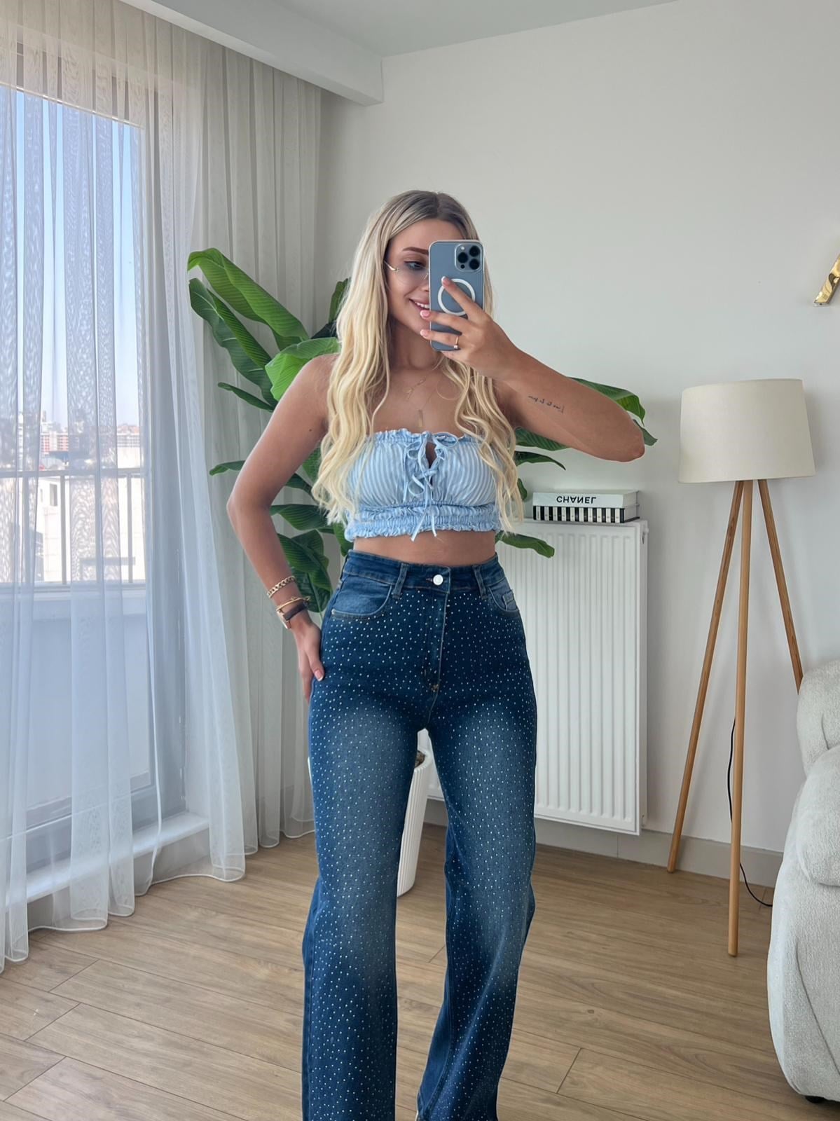 PREMİUM TAŞLI JEAN 