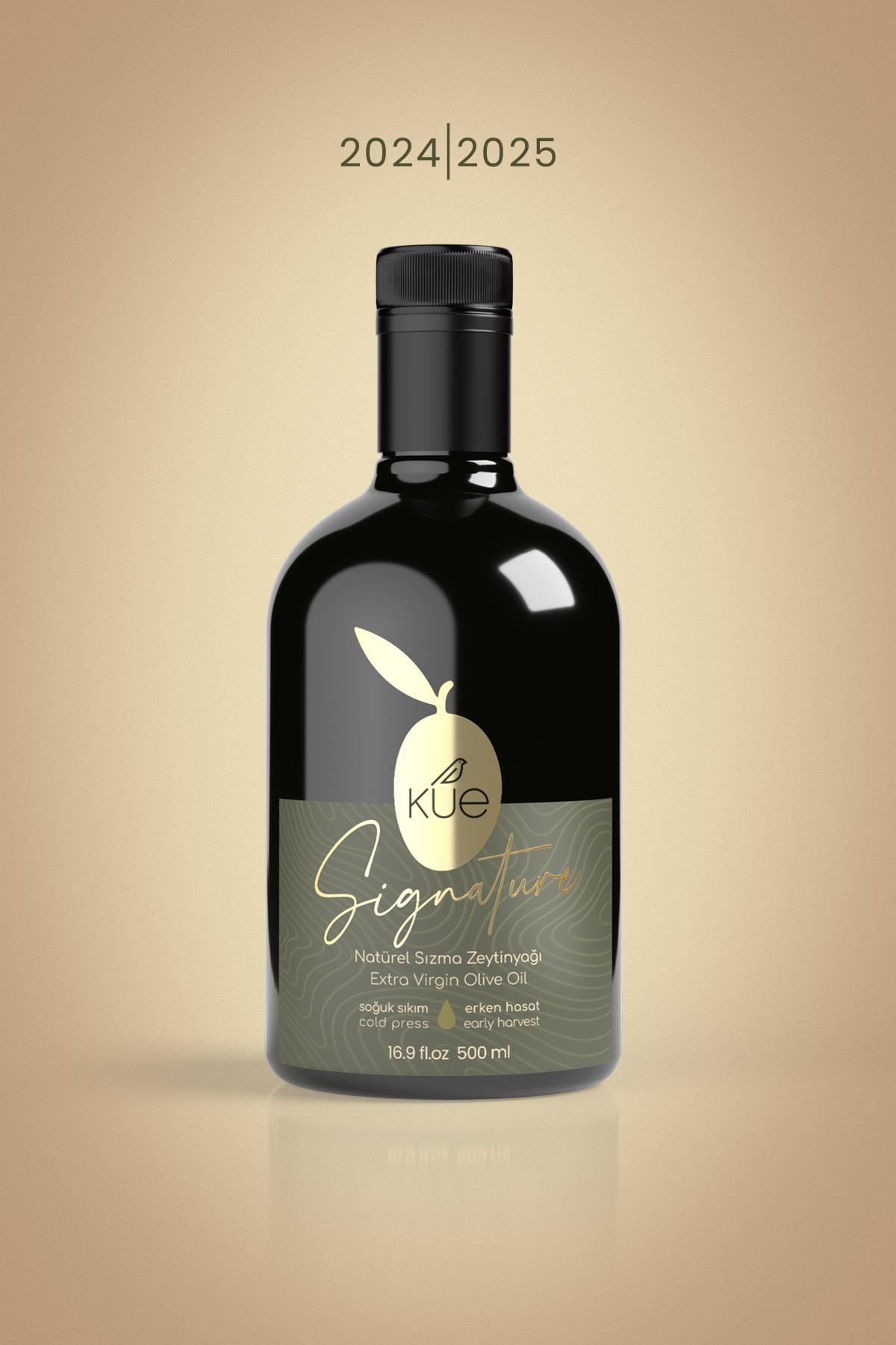 KUE Signature Erken Hasat Soğuk Sıkım Natürel Sızma Zeytinyağı 500ml