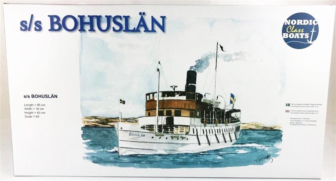 ''1/48 BOHUSLAN '''' Yolcu Vapuru '''' aydınlatma ledle