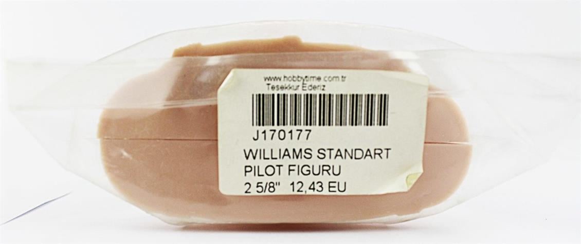 170177 WILLIAMS STANDART PILOT FIGÜRÜ, 2 5/8