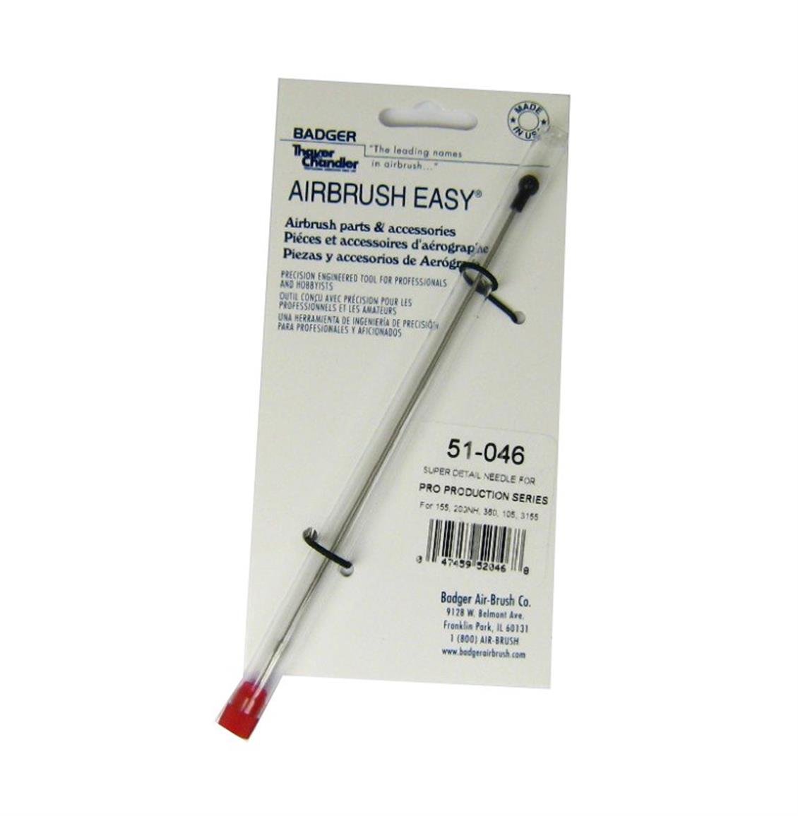 51-046 P.P.S. Super Detail Needle for  105, 105-2X