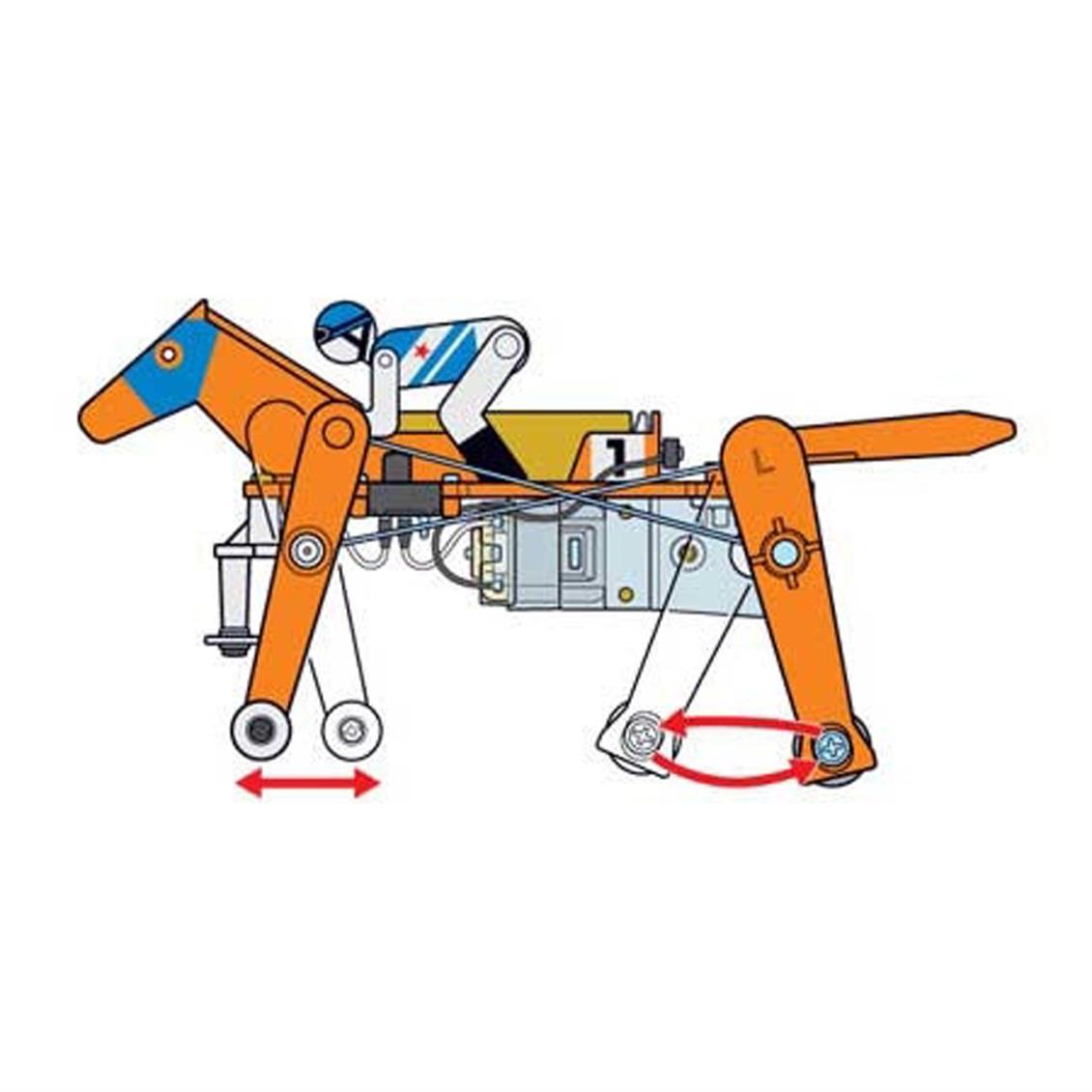 71112 MECHANİCAL RACE HORSE