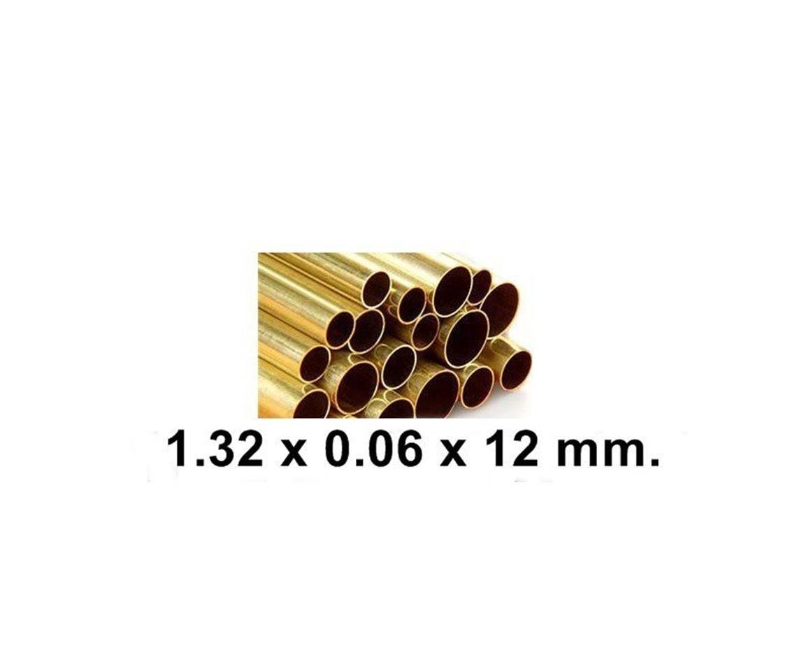 815035 PİRİNÇ YUVARLAK BORU 0,15MM ÇEPERLI 0,80 MM
