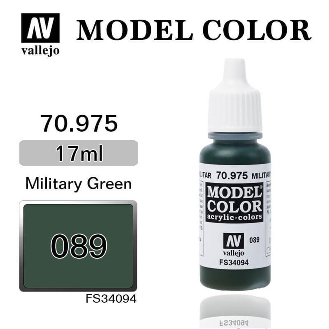 (89) Military Green-Matt, Model Color Serisi Model Boyası