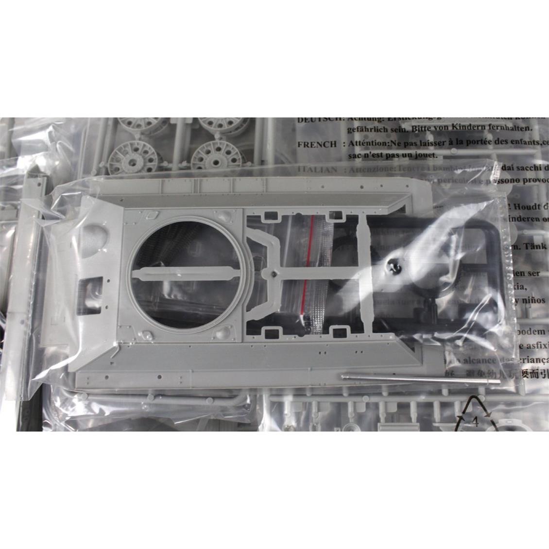 AFV Club AF35144 1/35 T34/76 Model 1942/43 Factory no.183, Komple İç Detaylı Tank Demonte Plastik Maketi