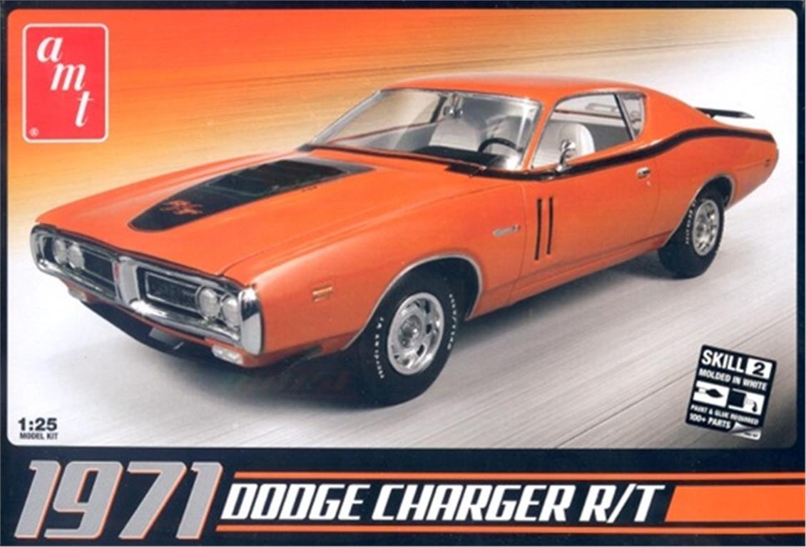 AMT 678 1/25 Ölçek, 1971 Dodge Charger